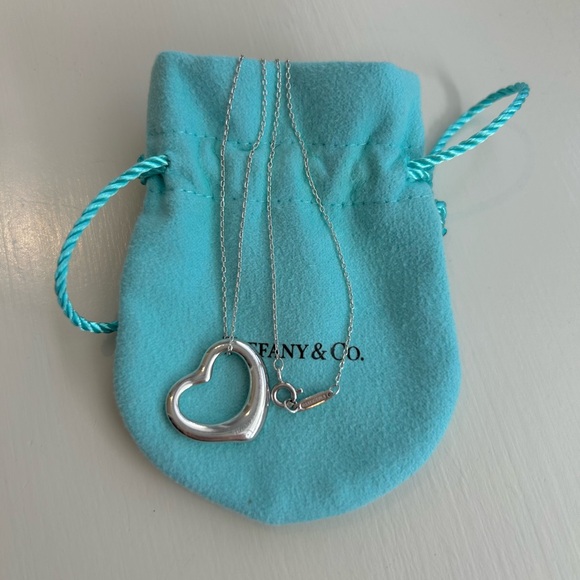 Tiffany & Co. Open Heart Pendant - Picture 2 of 2